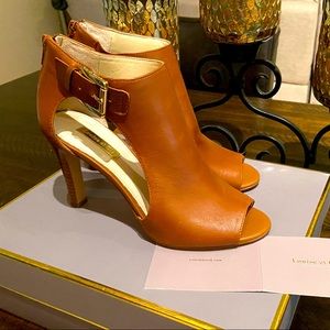 Louise et Cie  leather heel zip up the back (new)
